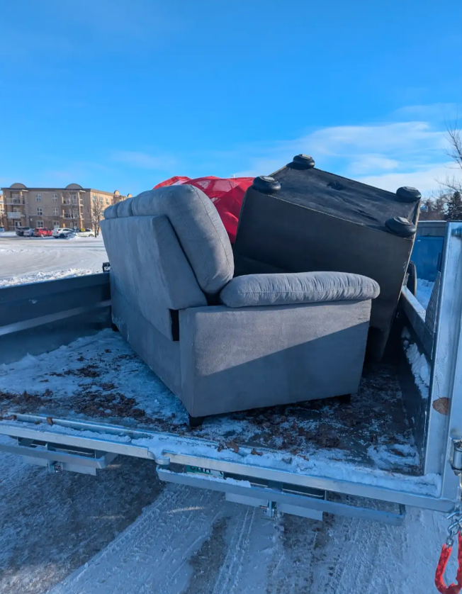 Furniture removal of garage in Winnipeg